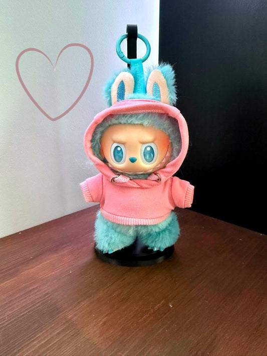 NEW Labubu Pink Hoodie Outfit 🐰💖 Cozy & Cute!