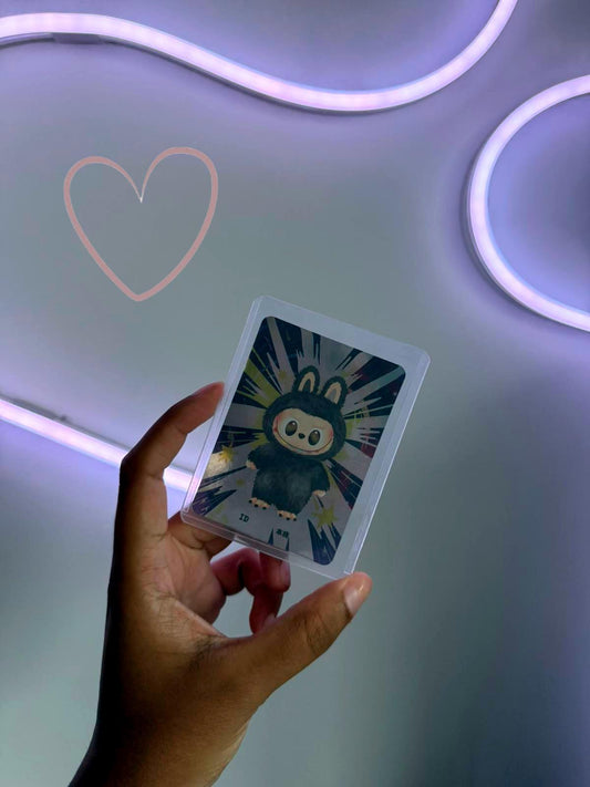 Labubu Eye Stickers (2 Pairs) – “Eyes Labubu Look" (Card & Doll Not Included)